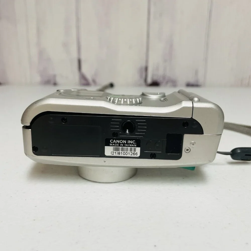 Canon Sure Shot Z155 Caption 35mm Point & Shoot Film Camera Untested